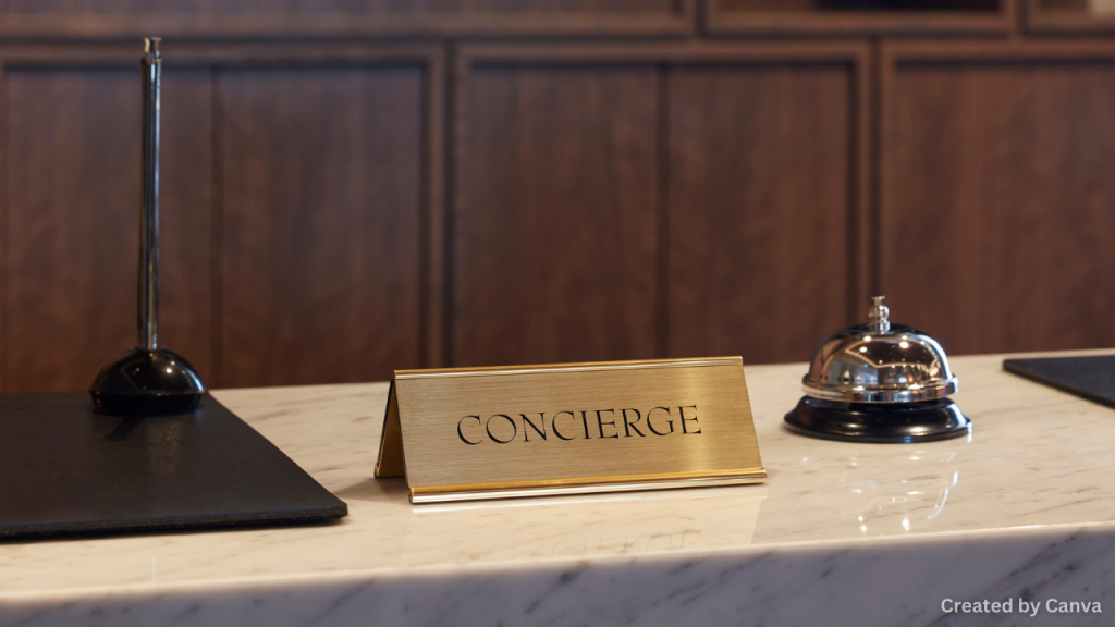 Concierge services make things easier and help you relax