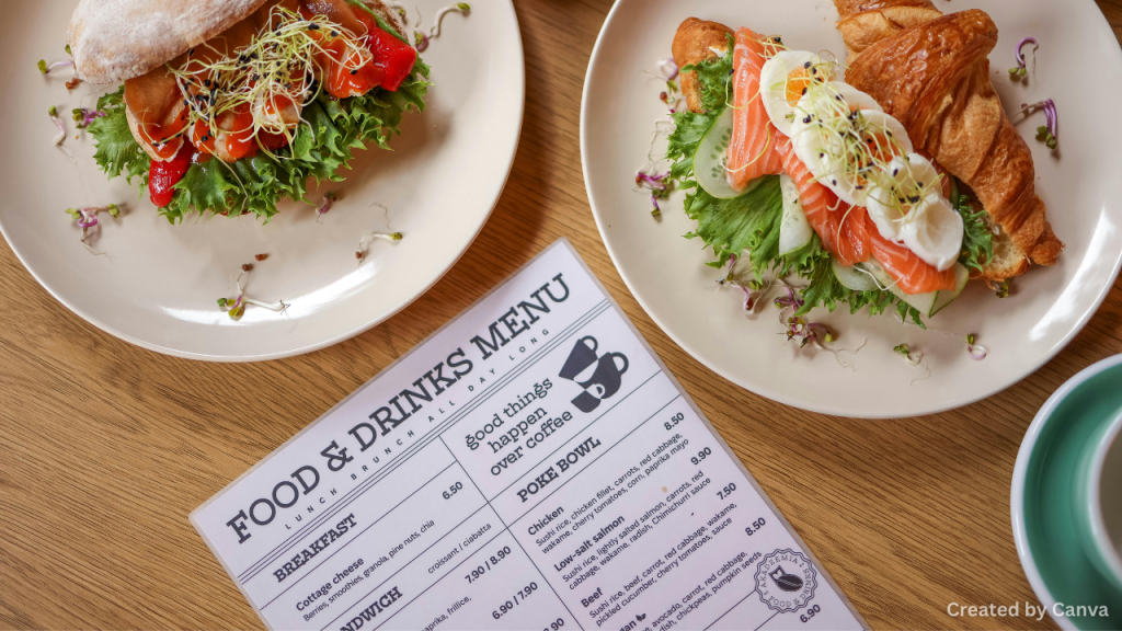 Make food and drinks better with a focused menu