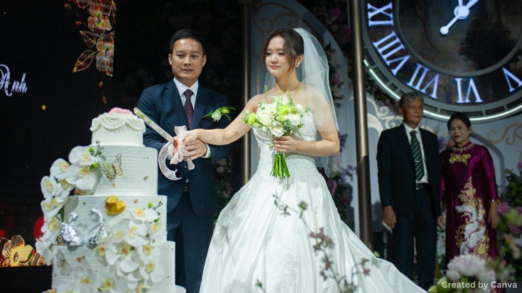 Start with the time of your ceremony