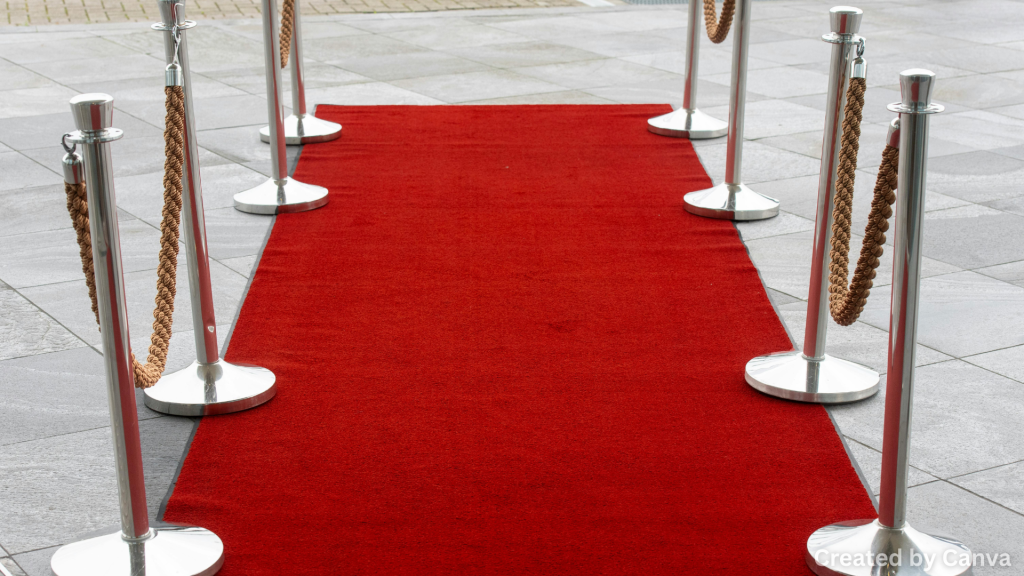 How to Host a Glamorous Red Carpet-Style Wedding Entrance