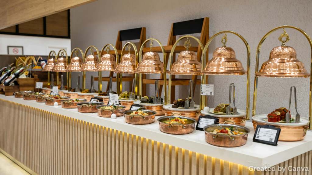 How to Host a Vegas Wedding with a High-End Dinner Buffet