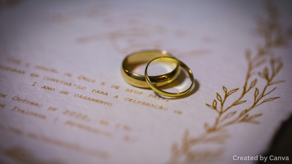 Custom vows will make your wedding special.