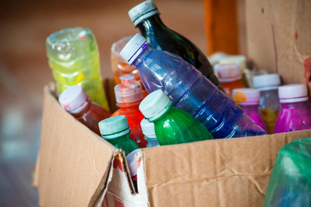 A colorful assortment of eco-friendly wedding souvenirs made from recycled materials. — affordable wedding favors Las Vegas