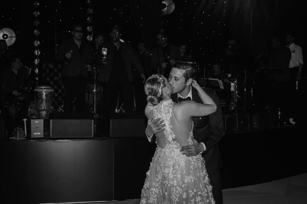 A DJ or live band performing at a Las Vegas wedding reception — wedding services Las Vegas