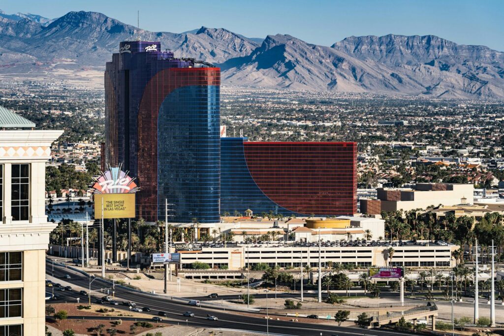 A beautifully decorated wedding venue in Las Vegas, showcasing the city's unique style. — wedding concierge Las Vegas