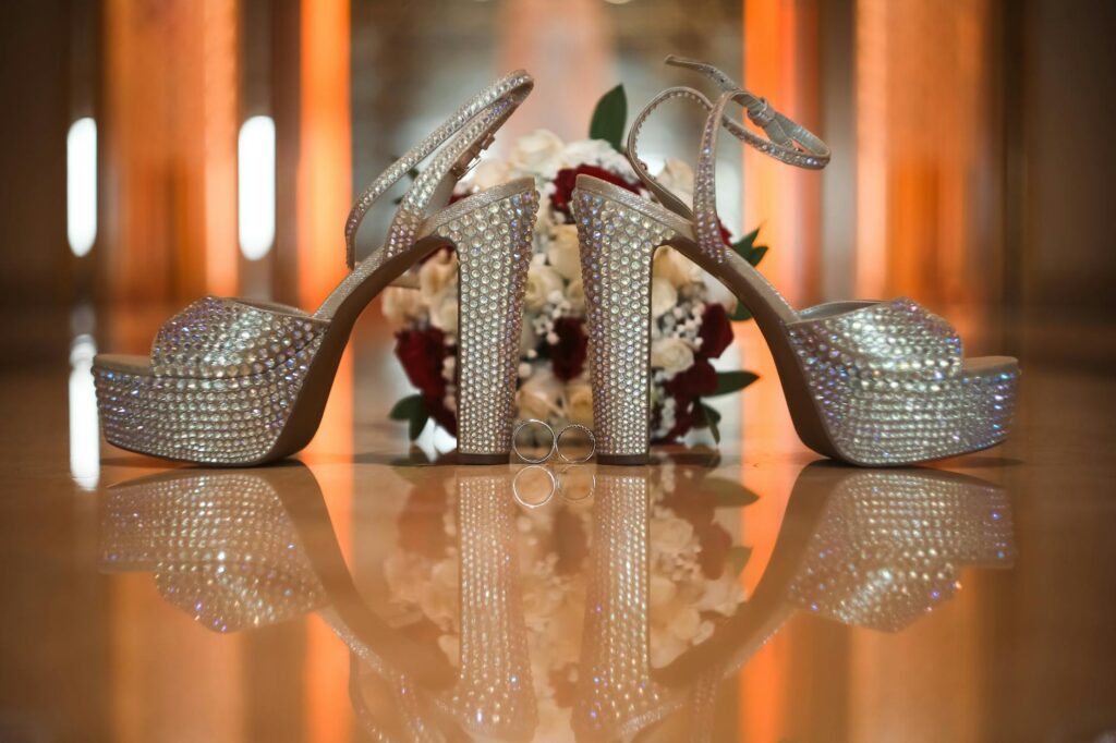 A glamorous Las Vegas wedding with sparkling lights and elegant decor. — Las Vegas wedding themes