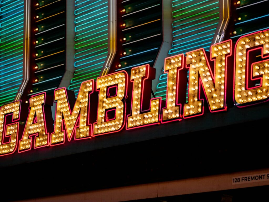 A stunning couple posing in front of the iconic Welcome to Fabulous Las Vegas sign. — Las Vegas wedding photography