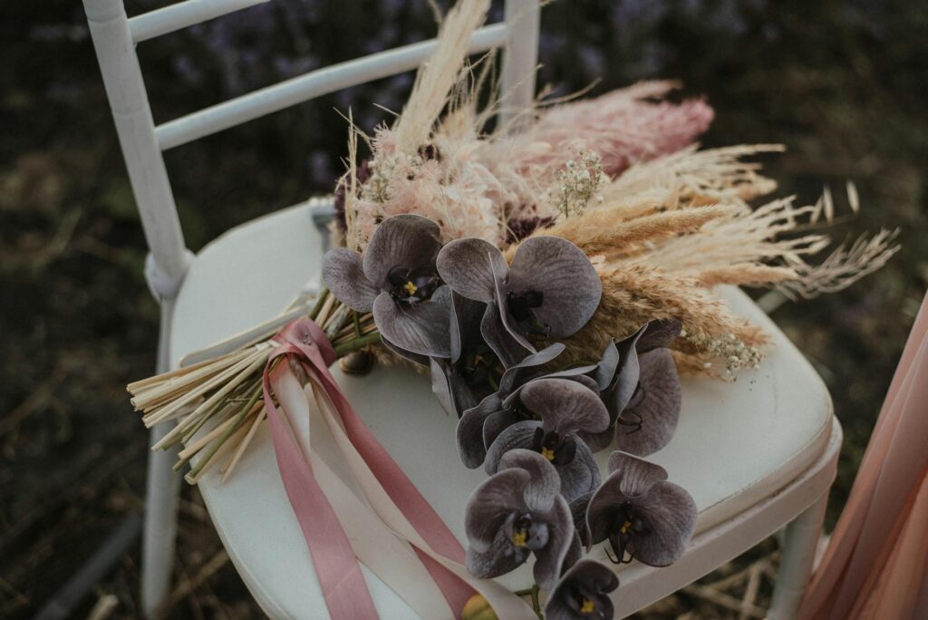 An enchanting bohemian-themed wedding with natural elements and rustic decor. — Las Vegas wedding themes