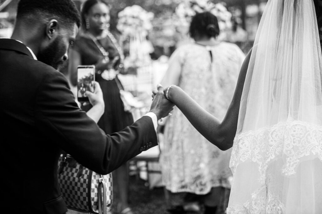 An example of a photojournalistic wedding photography style — Las Vegas wedding photographers