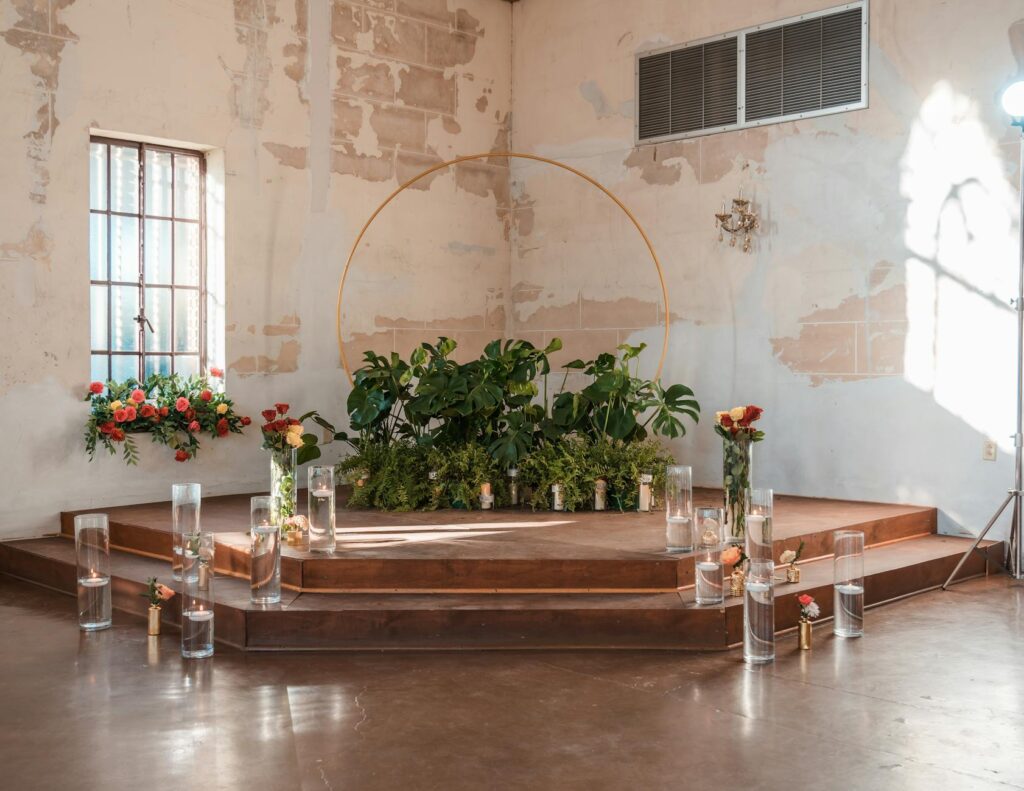 An intimate wedding setting in a chic but affordable venue. — Las Vegas wedding budgeting