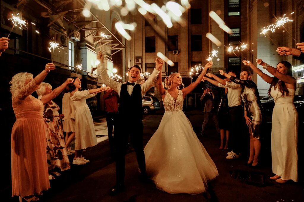Couples enjoying their wedding day in Las Vegas, showcasing the joy of a successful package choice. — wedding packages L…
