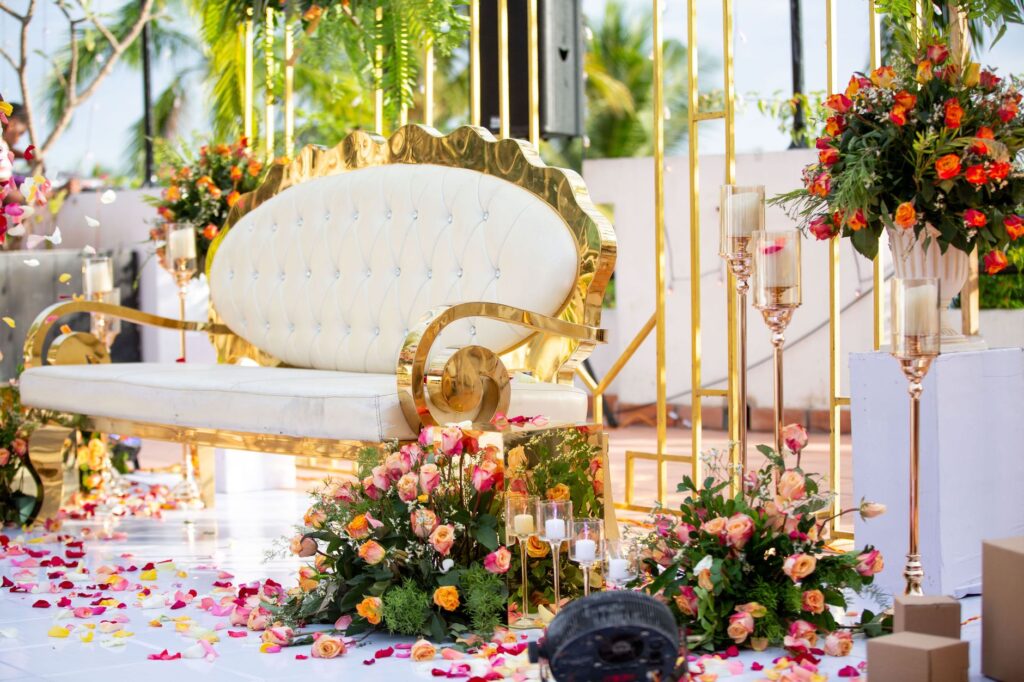 A beautiful Las Vegas wedding setup showcasing a planner's work. — wedding planner Las Vegas