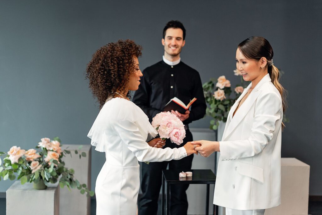 A collage of various officiants in Las Vegas, showing their diverse styles and ceremonies. — wedding officiants Las Vegas