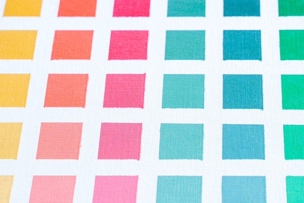 A vibrant wedding color palette featuring bold colors — wedding trends Las Vegas 2026