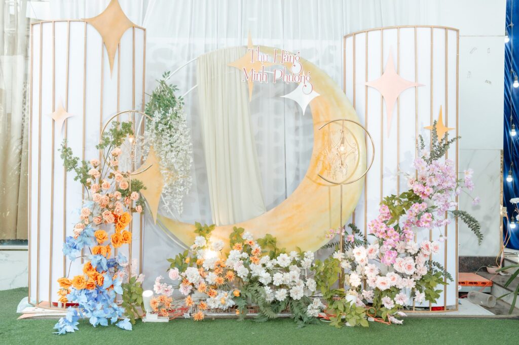 A whimsical themed elopement ceremony featuring creative decorations and personalized elements. — las vegas elopement guide
