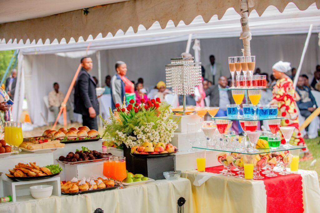 An all-inclusive wedding package display featuring flowers, decor, and catering options. — Las Vegas wedding packages