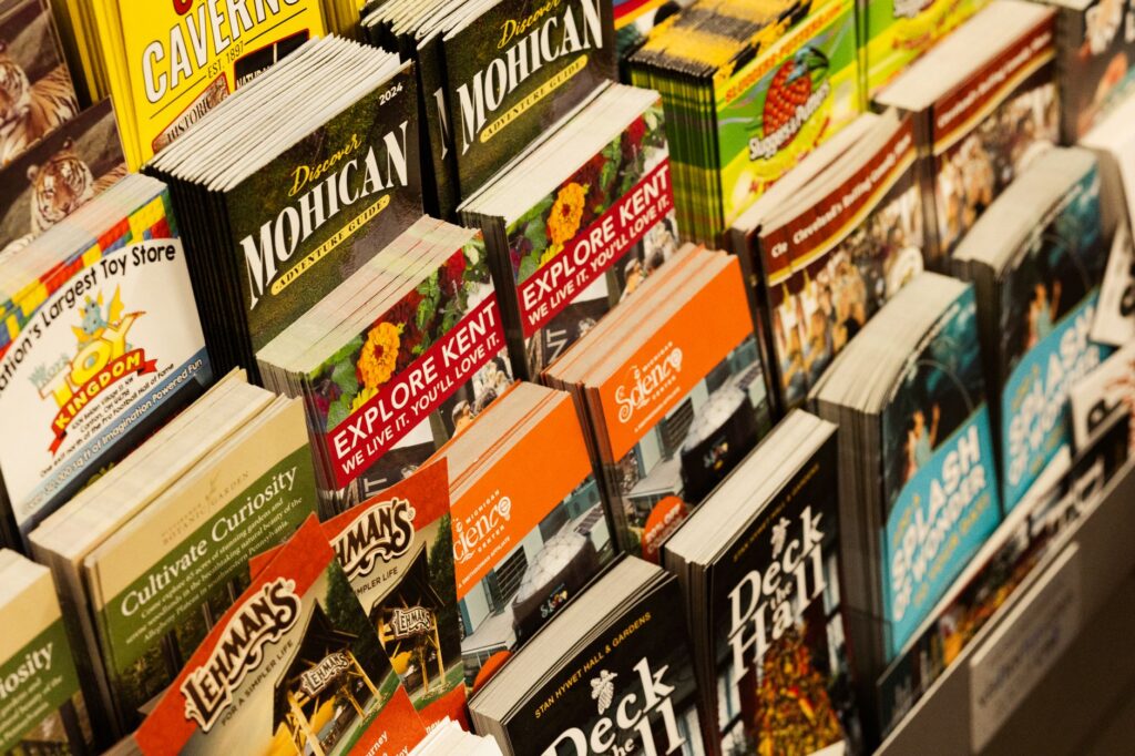 An array of wedding planning materials, including brochures and contracts. — wedding planner Las Vegas