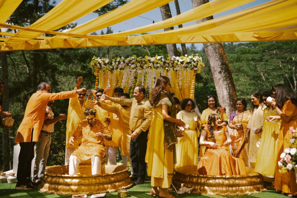 An example of a wedding color palette for summer 2026 — Las Vegas wedding trends 2026