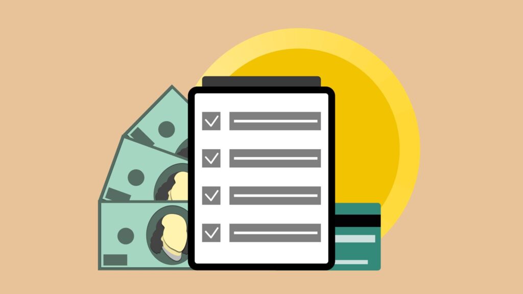 A checklist graphic detailing essential budgeting elements for weddings — Las Vegas wedding budgeting