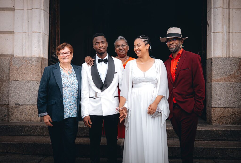 A diverse group of brides and grooms celebrating their love in Las Vegas. — Las Vegas wedding trends 2026