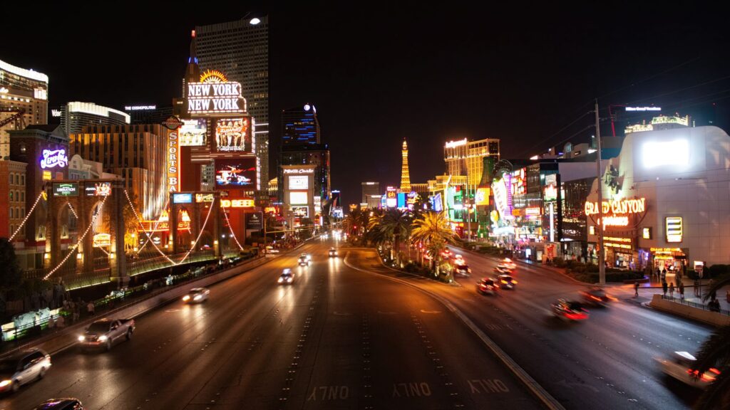 A scenic view of a popular Las Vegas wedding chapel. — wedding package Las Vegas