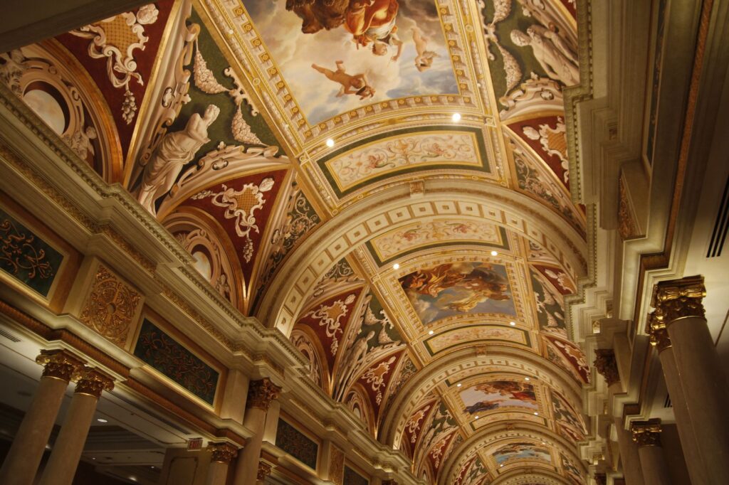 An elegant chapel interior showcasing a classic Las Vegas wedding atmosphere. — Las Vegas wedding planning