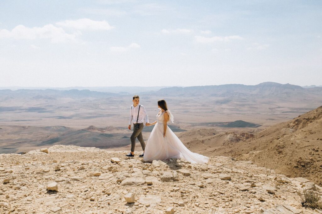 An outdoor elopement setup at Red Rock Canyon with scenic views. — Las Vegas elopement guide