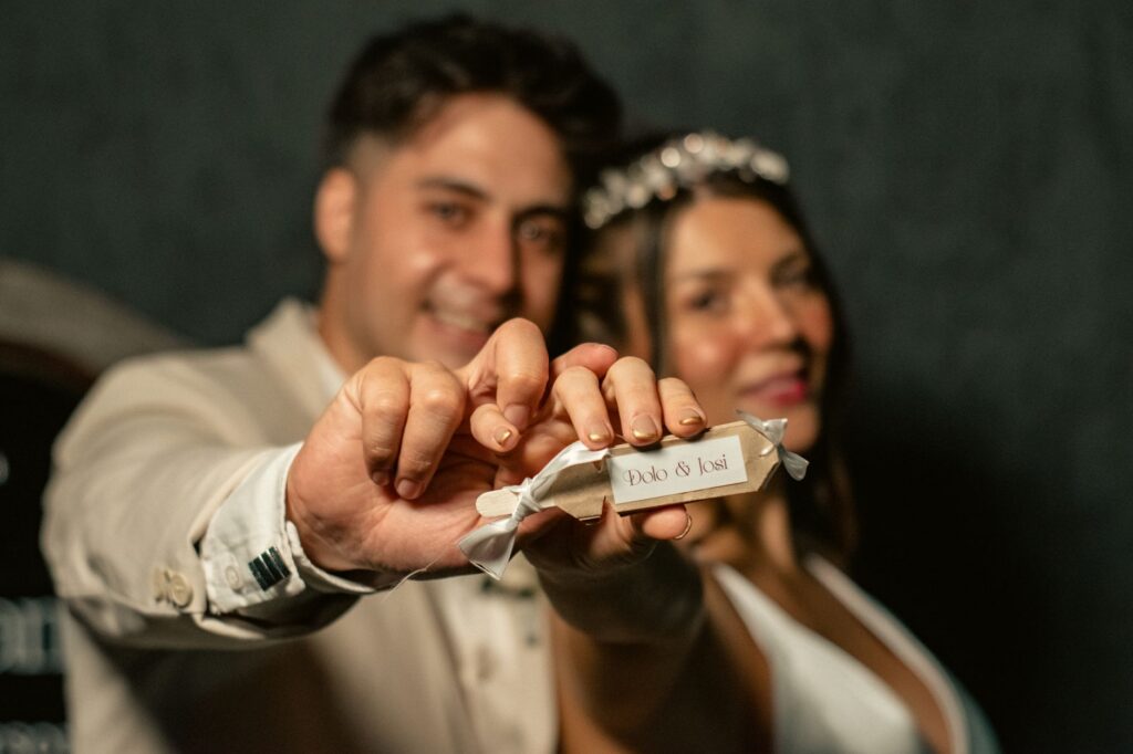 A happy couple celebrating after their intimate wedding ceremony. — Las Vegas elopement guide