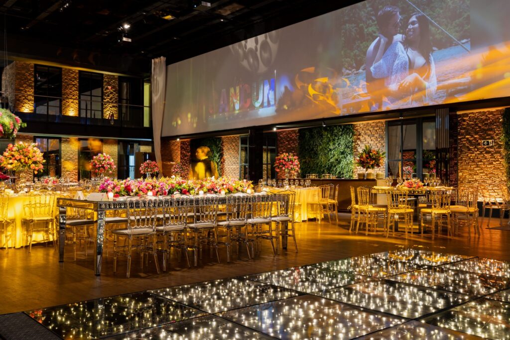 A luxurious rooftop wedding venue with stunning city views. — unique wedding packages Las Vegas