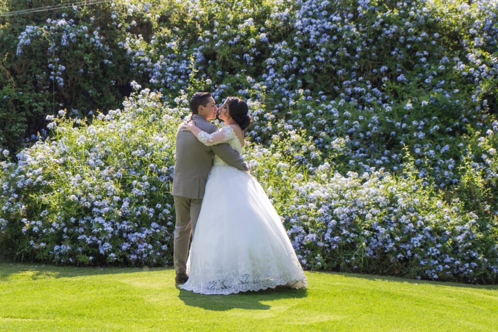 A picturesque outdoor ceremony at The Springs Preserve surrounded by nature. — unique Las Vegas wedding venues