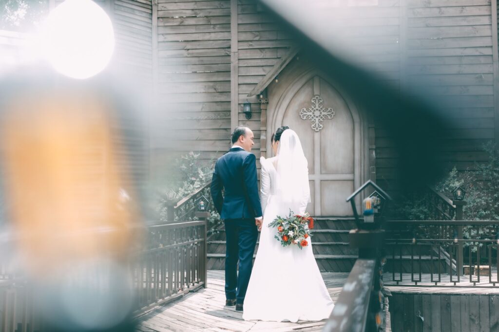 A picturesque view of a Las Vegas wedding chapel, showcasing its romantic decor. — Las Vegas elopement planning