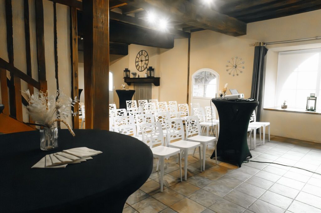 A winter wedding with elegant decorations and a cozy indoor atmosphere. — best time to marry in Las Vegas