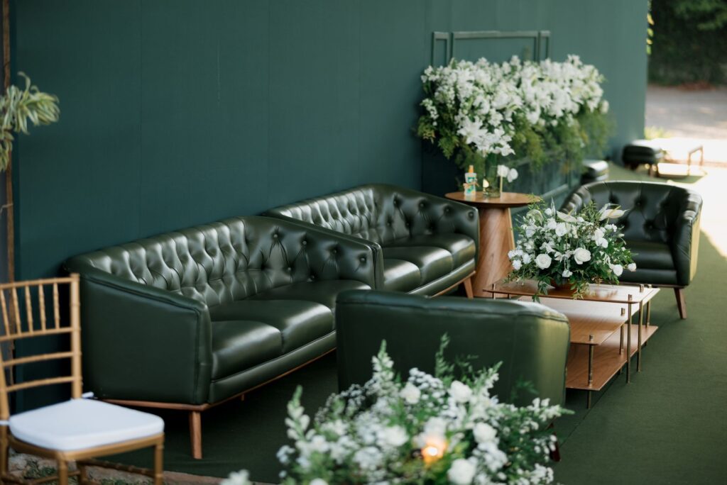 An inviting reception area showcasing budget-friendly decor. — budget wedding Las Vegas