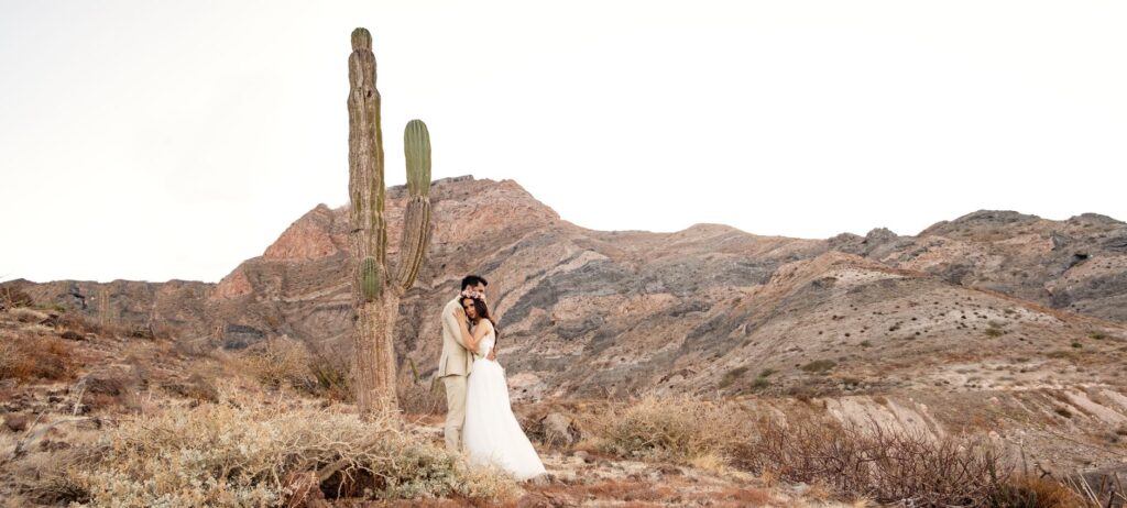 An outdoor wedding ceremony in Las Vegas, showcasing the stunning scenery. — Las Vegas wedding concierge services