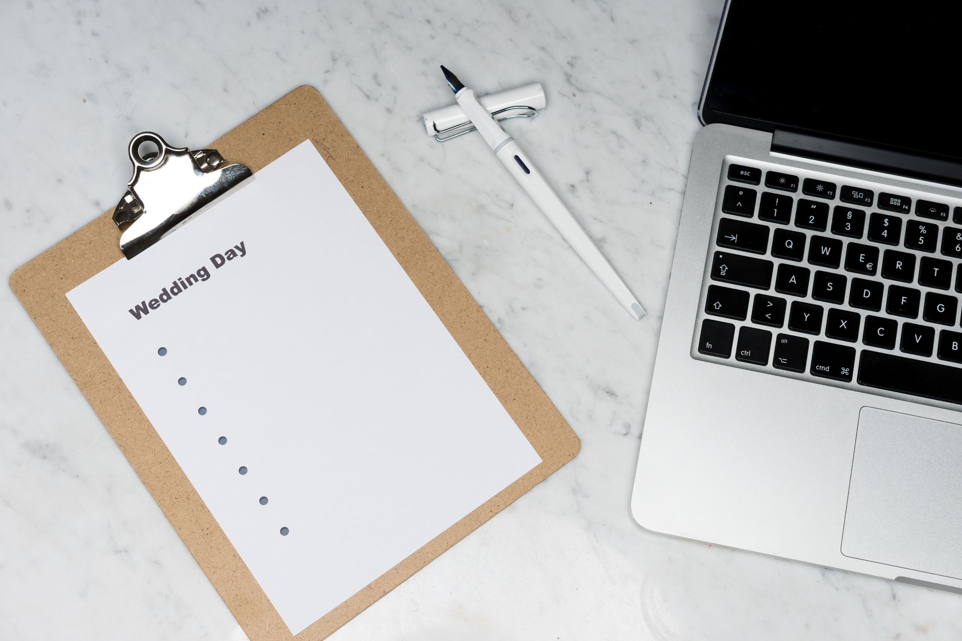 Las Vegas wedding planning checklist