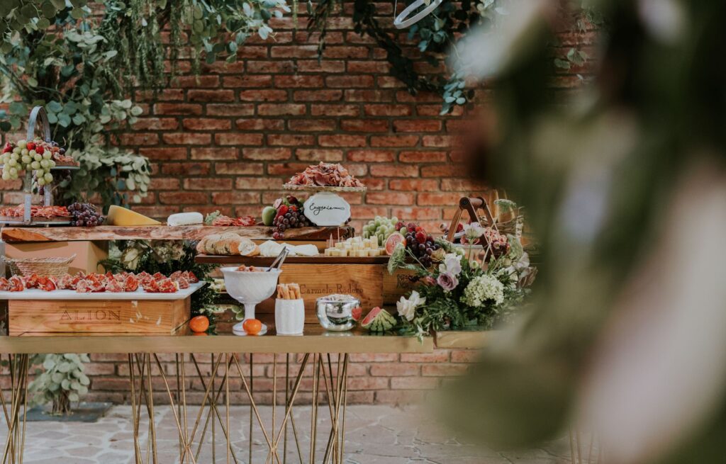 A rustic-themed wedding venue in Las Vegas, showcasing elegant decorations and natural elements. — Las Vegas wedding tre…