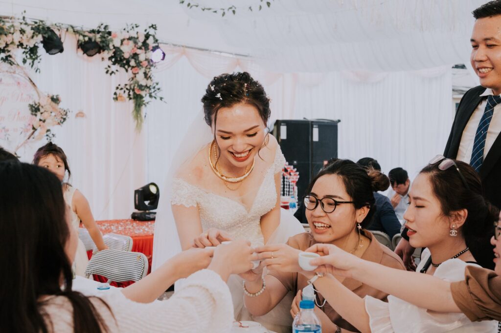 An interactive wedding experience with guests participating in fun activities. — Las Vegas wedding trends 2026
